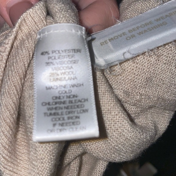 Oatmeal Open Cardigan - Picture 5 of 6